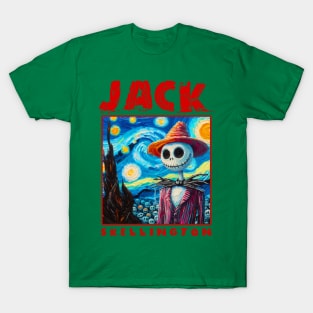 Jack in starry night T-Shirt